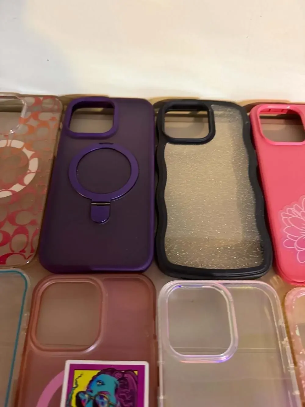 Assorted Collection of iPhone Protective Phone Cases (15 Pieces)